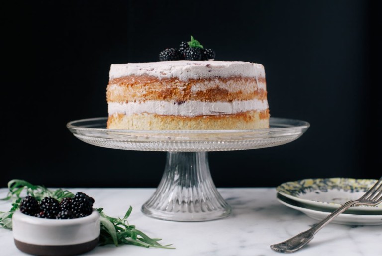 Good Ol' Plain Vanilla White Cake • Thyme & Temp